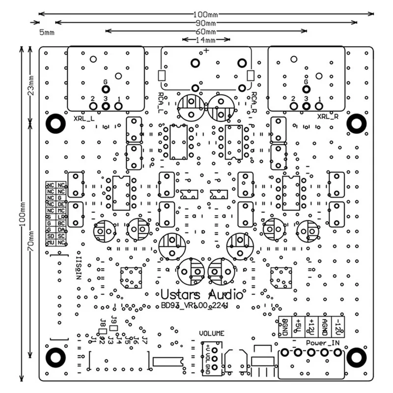 

Sensitive New BD93 Dual AK4493 SEQ DAC Hifi Decoding DSD Soft Control Decoding Board Balanced Output 32Bit Pcm786khz DSD