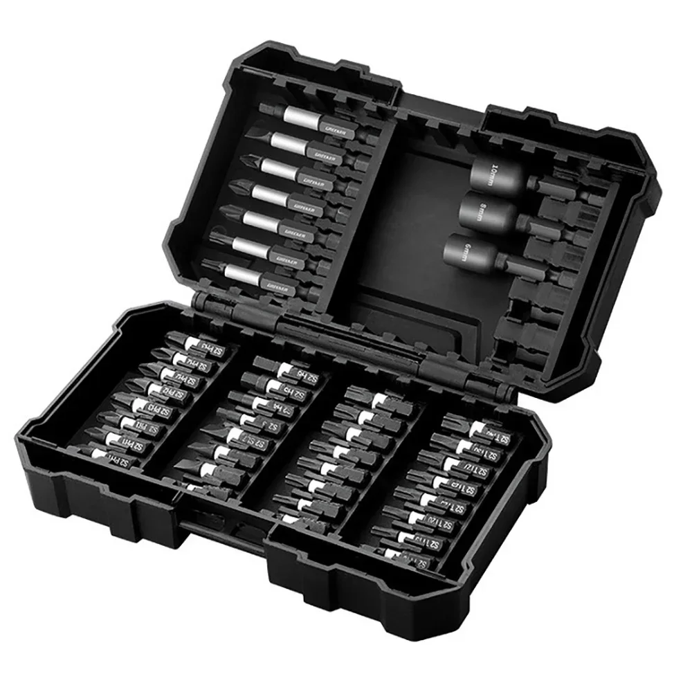 ראש אצווה mrewdriver קבוצה ראש ערכת השפעה משק בית חשמלי חזק מגנטי פנימי משושה מגנטי כלי מיוחד עבור חשמלאים