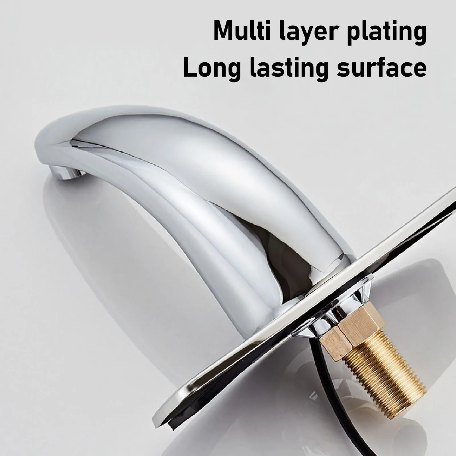 Sensor Faucet Energy Saving Infrared Sensing G1/2 Automatic Sensor Bathroom Faucet High Sensitivity Fine Polished for Bathroom - view 2