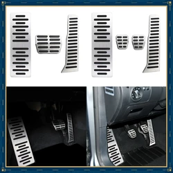 Car Foot Rest Gas Pedal Pads Cover for Volkswagen VW Jetta Golf 5 6 MK5 MK6 GTI Scirocco EOS Tiguan Passat B6 B7 CC R-line