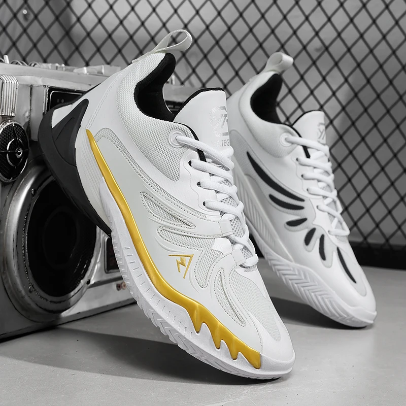 

Самые продаваемые баскетбольные кроссовки для тренировок, дышащие, из сетчатого материала, для активного отдыха, унисекс, высококачественные уличные кроссовки