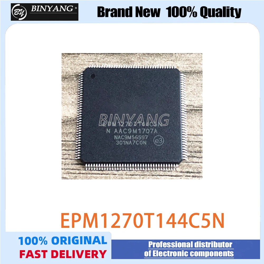 

(10 Pieces) EPM1270T144C5N EPM1270T144C 1270T144C5N QFP New Original EPM1270 T144C5N