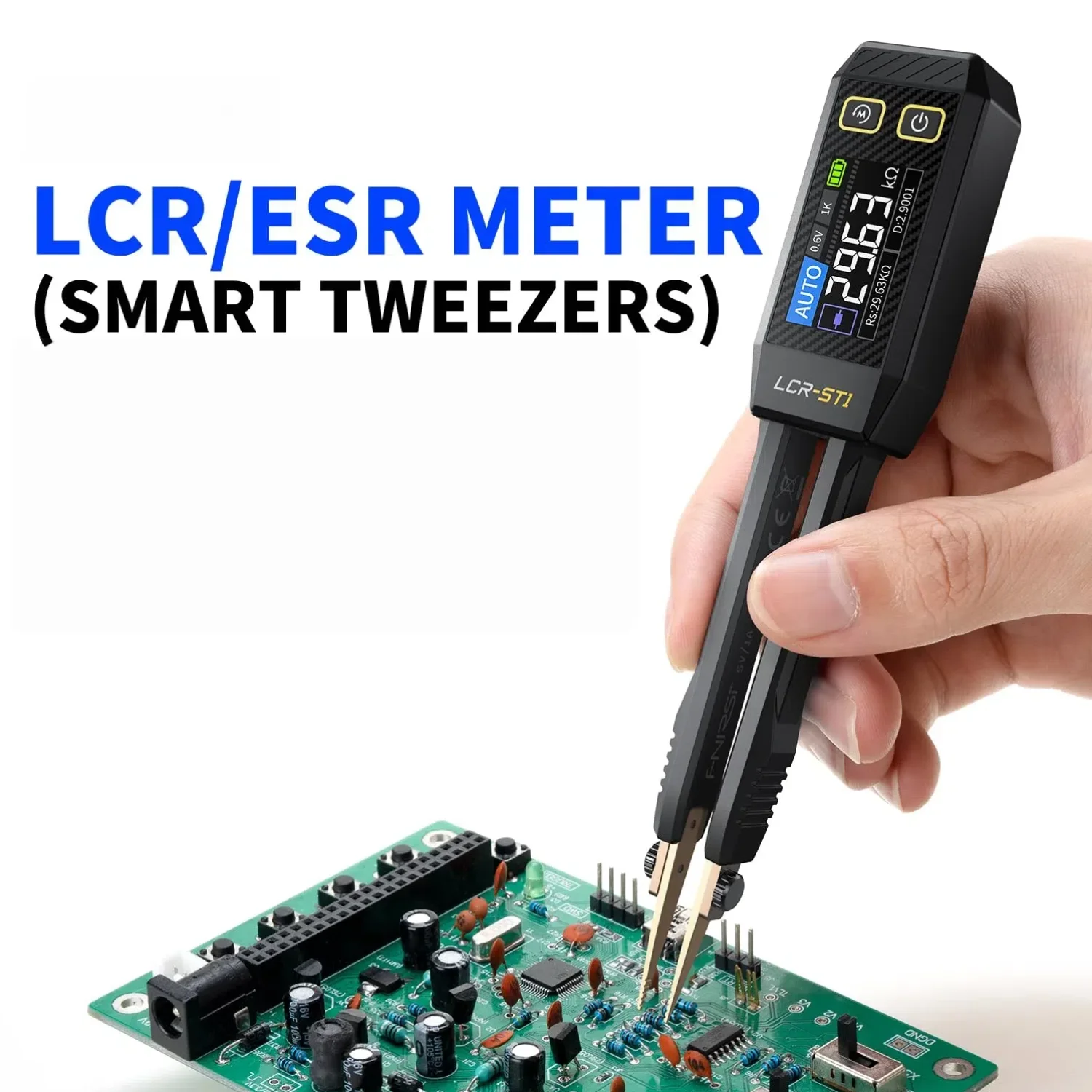 

Мини-умный мостовой пинцет LCR SMD-тестер, измерительные инструменты для аксессуаров для 3D-принтеров