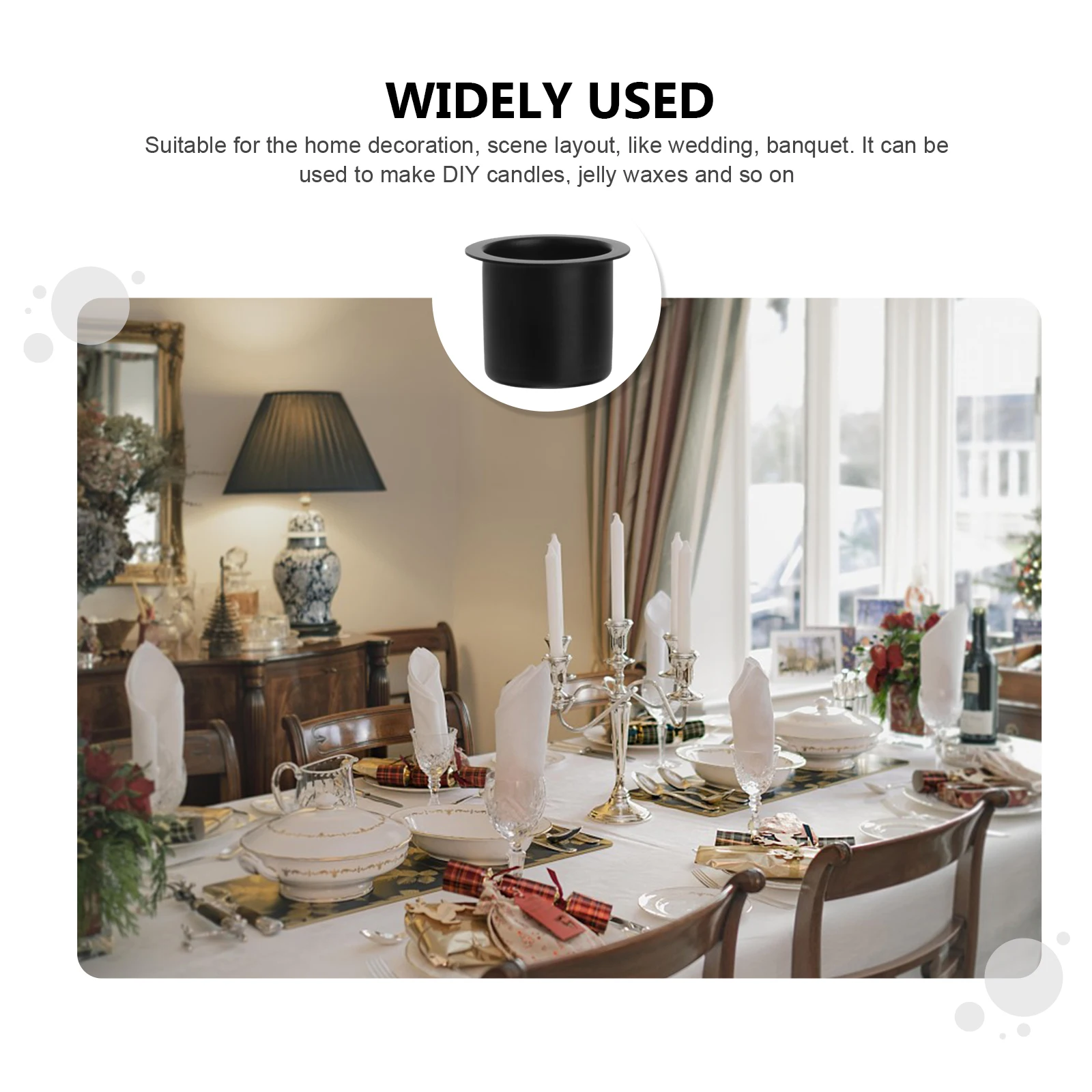 

10pcs Cup Diy Empty Glass Cups Simple Iron Art Holder For Home Table Decor Party Wedding Xmas Decoration Container