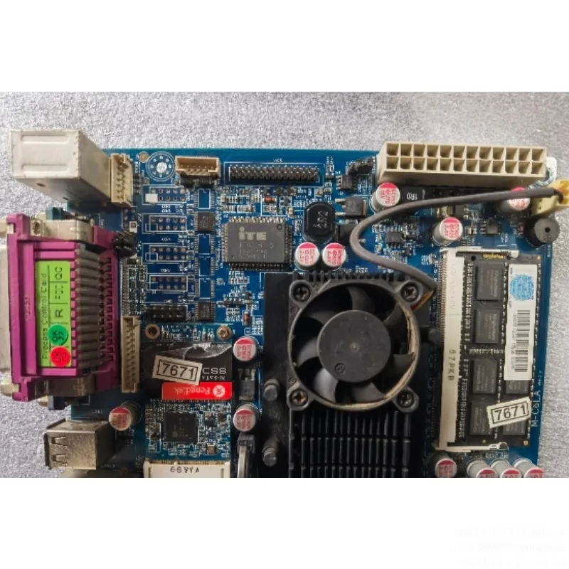D525 POS cash register, industrial computer main board M-C6LA 24PIN power supply, with MSATA PCI