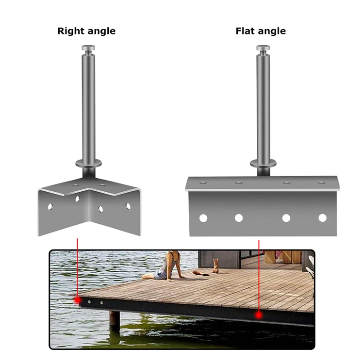 HOMFUL Boat Fender Dock Pro Inflatable Dock Straight or Corner Mount Boat Fender Wheels