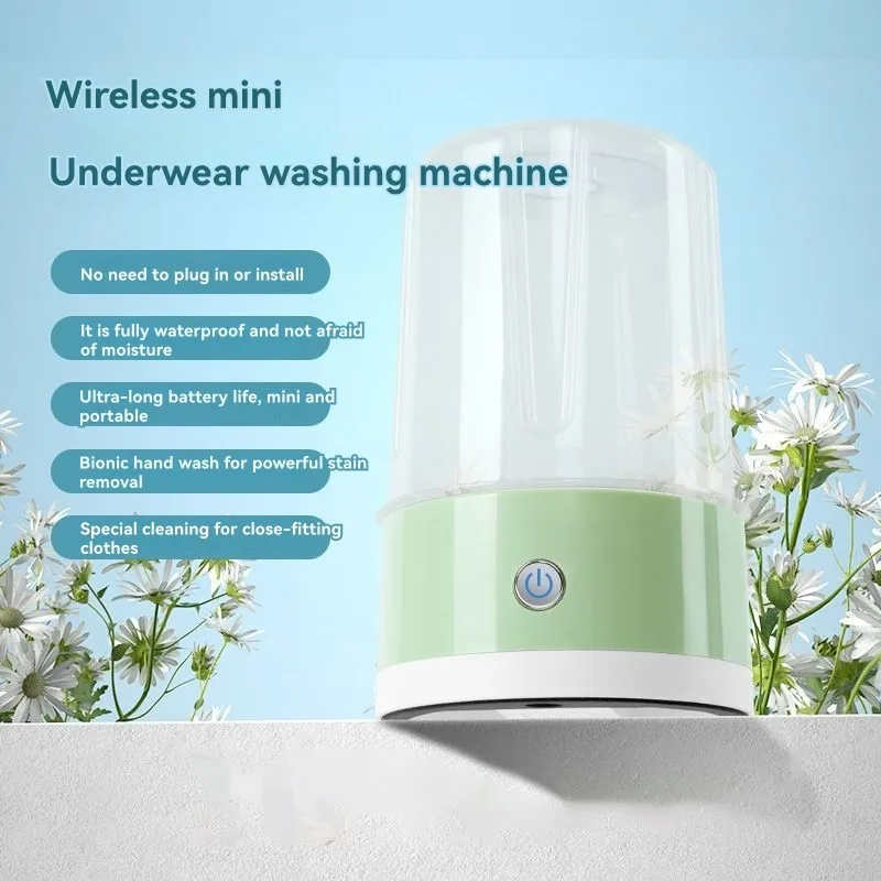 غسالة صغيرة محمولة تعمل بمنفذ USB من CKFAM - خيارات ألوان متعددة مثالية لأحمال الغسيل الصغيرة #5