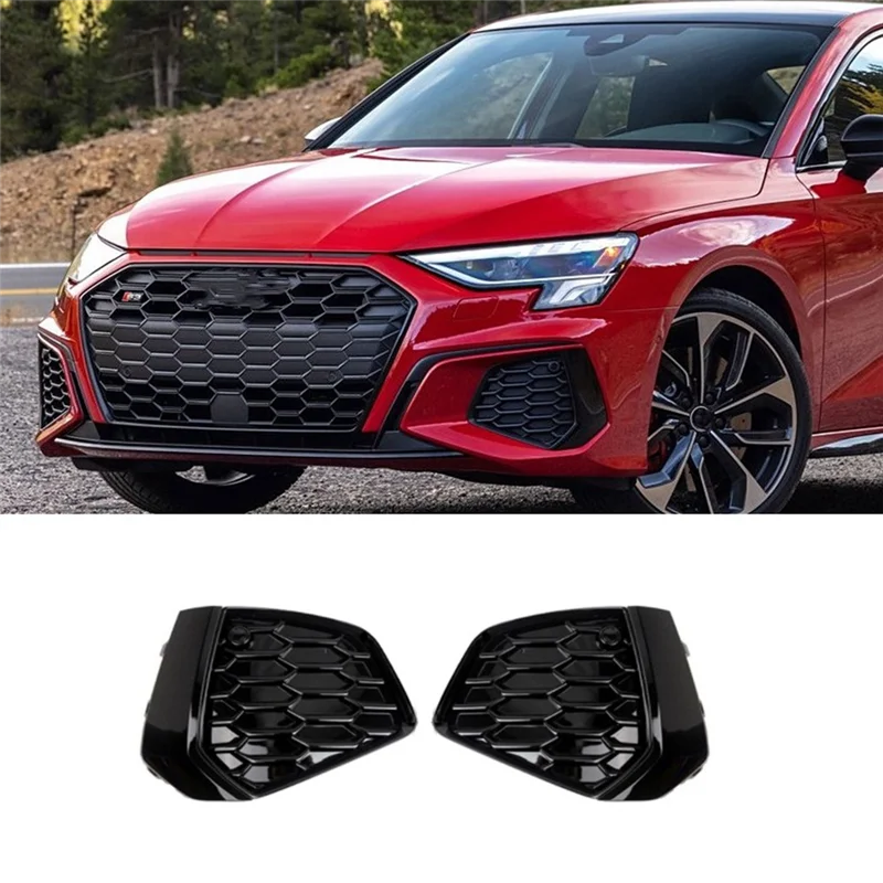 

Fog Light Grille Cover Front Bumper 8YG807671A 8YG807672A For S3 A3 Sline 2021-2023 Accessories