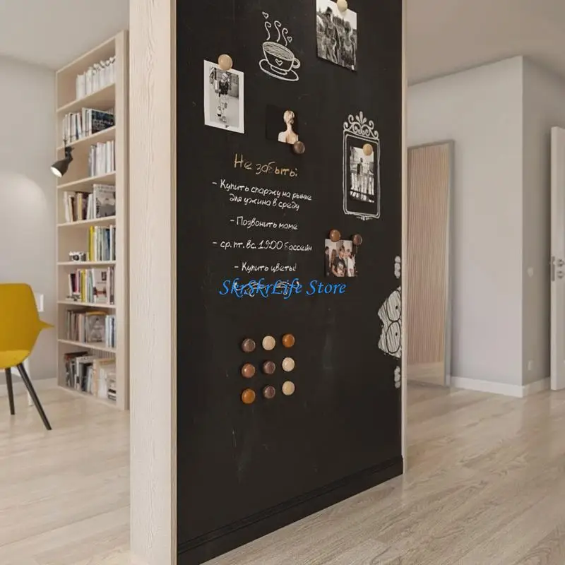 E65E Safe Whiteboard Sticker Having Reinforced Build For Smooth Writing And Easy Wiping
