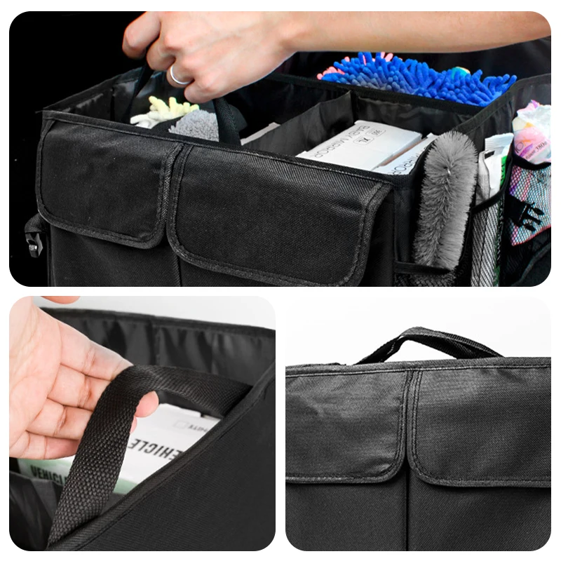 Multi-functional Home Storage Bag Car Trunk Sundries Container For Mitsubishi Lancer ASX Mirage Pajero Xpander Attrage Outlander