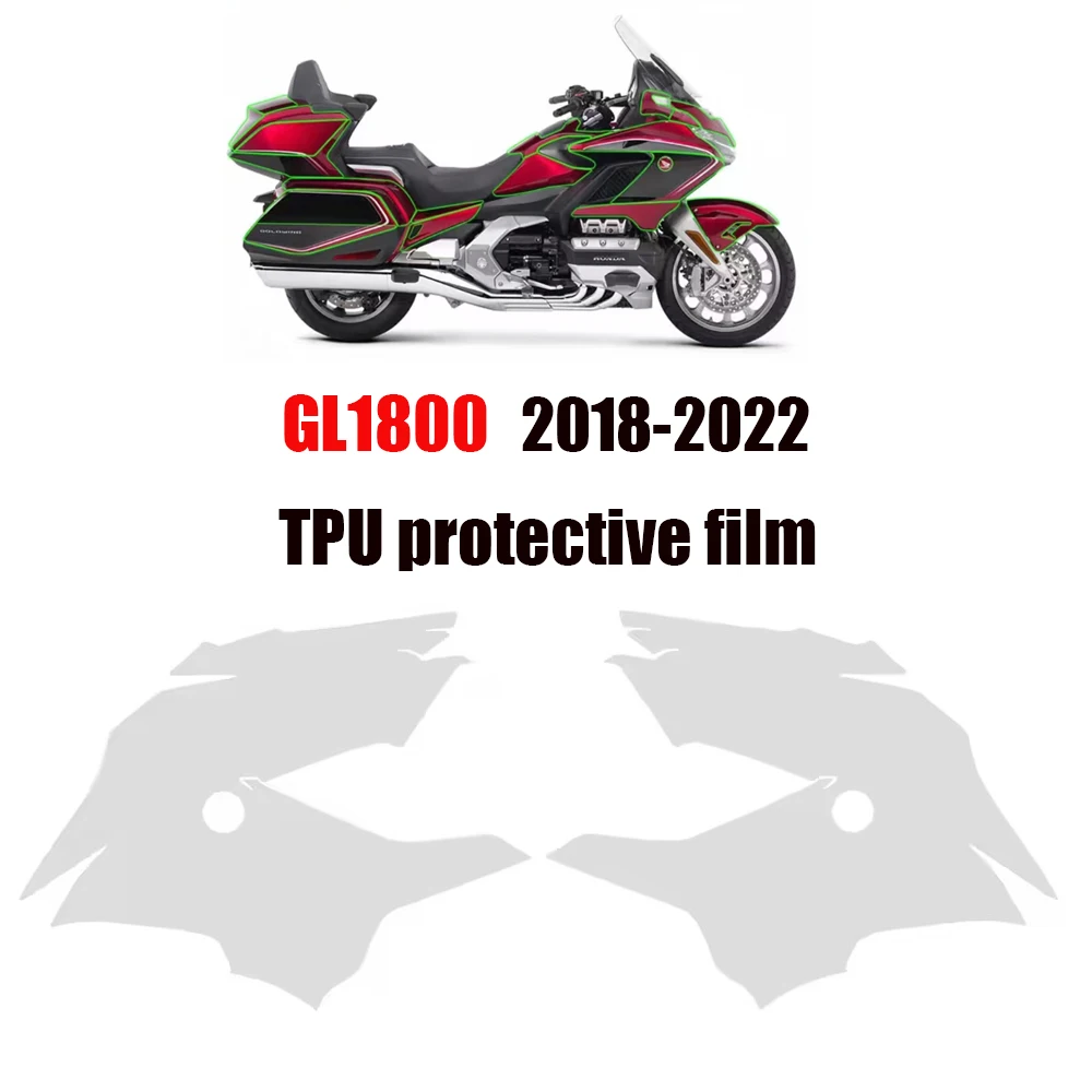 

Motorcycle PPF Fits GL1800 2018-2022 For HONDA Goldwing 1800 GL 1800 TPU Special Real Fairing Protection Anti -Scratch Film