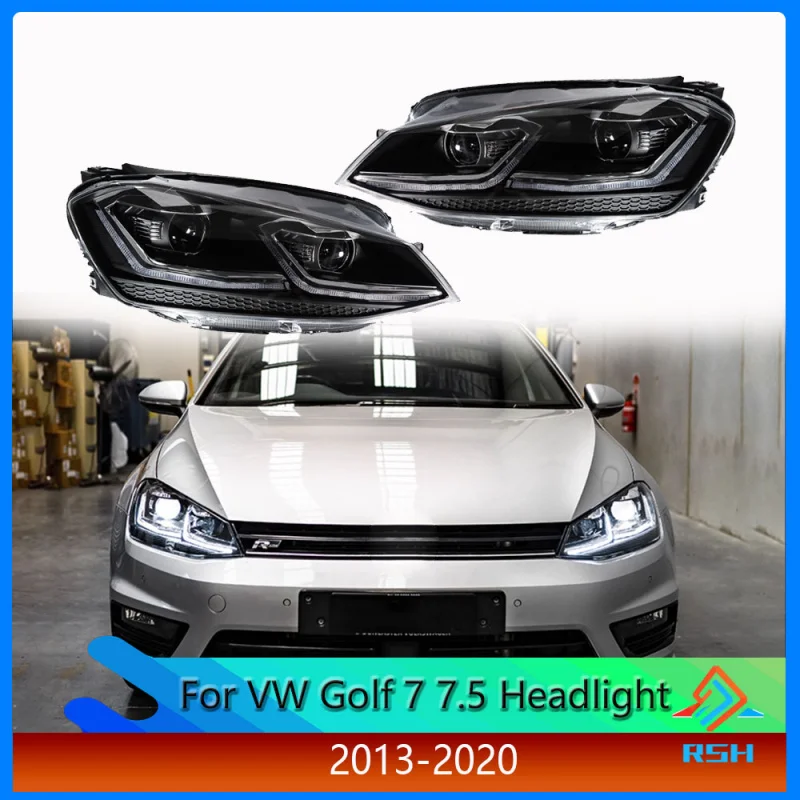 

Автозапчасть задний фонарь для Volkswagen Golf 7 7.5, сборка заднего фонаря, модификация, высококачественные светодиодные DRL, поворотники, задний фонарь