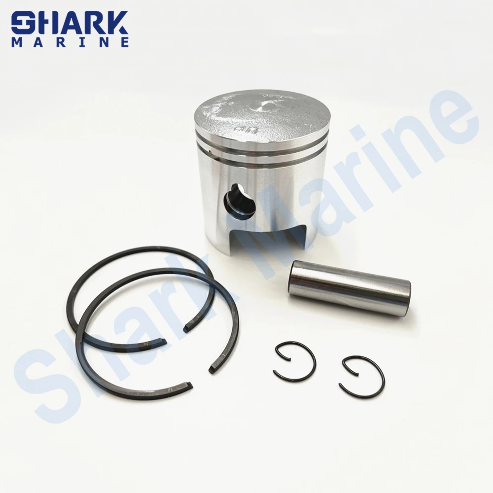 

Piston kit for TOHATSU 2 stroke 9.9/15/18HP outboard PN 351-00004-1, 0.5MM O/S