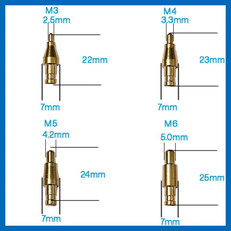 M2M2.5 M3 M4 M5 M6 Brass Hot Melt Insert Nut Tool Knurled Thread Molding Injection Copper Insertion Heat Conduction Embedded Kit