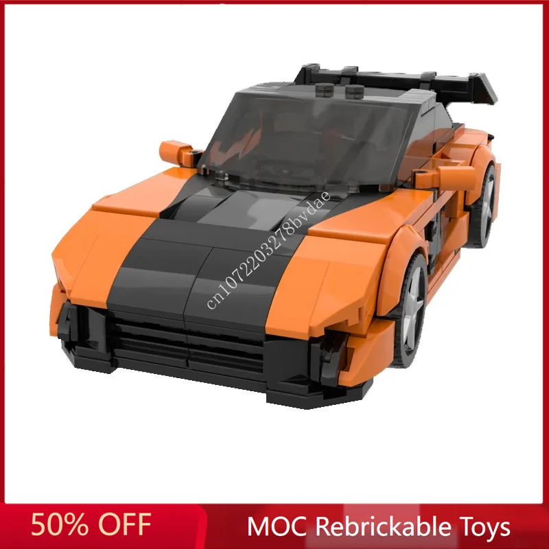 294PCS MOC Speed Champions High Performance Super Sports Cars Model Building Blocks Bricks DIY Creative Assembly Kids Toys Gifts