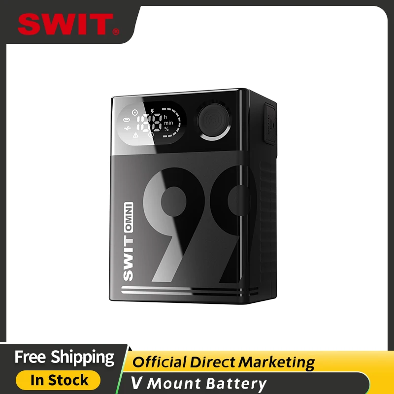 SWIT OMNI-99S 99Wh USB-C Info Pocket V-mount Battery