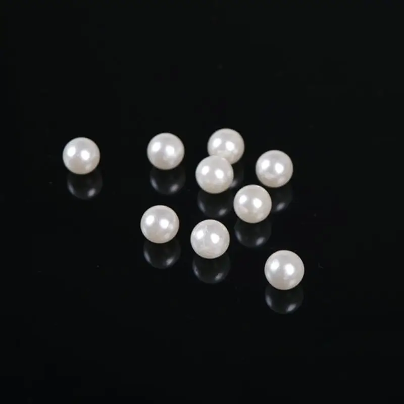 3-14mm 5-600Pcs Imitation Pearl Loose Beads DIY For Necklace Bracelet Jewelry Accessories