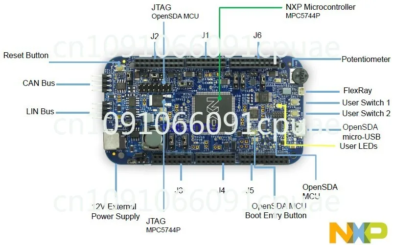 DEVKIT-MPC5744P Development Board/evaluation Board NXP Freescale Original Import, with SBC Version