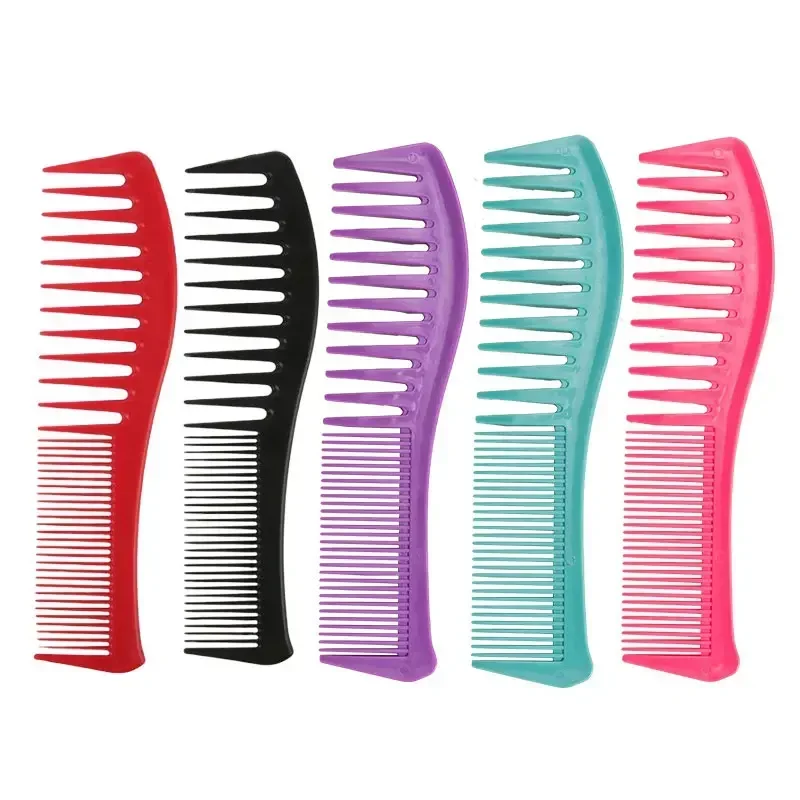 Hair Comb Professional Hairdressing Barber Wide Tooth Two Side Hair Brush Men Combs Hairstyle Women Barbershop Hair Styling Tool