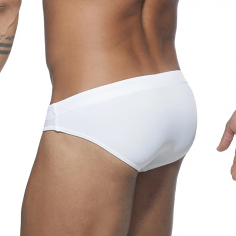 Swimwear Swimming Trunks Solid Color Stretch M/L/XL/XXL Swim Pants Swim Short Underpants Beach Wear Breathable