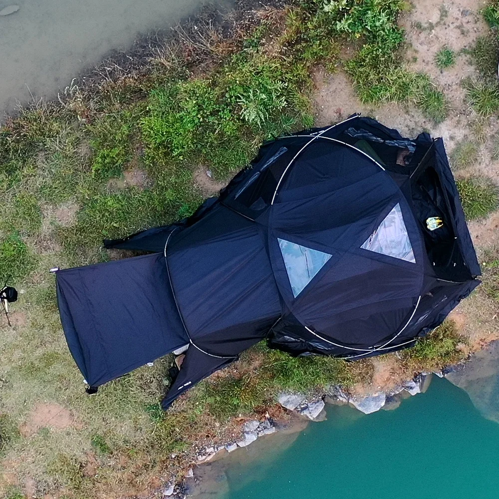 

Tom AutoHigh - Quality Tunnel Tent Manufactured in Factory: Effortless Setup, Waterproof, a Must - Have for Hiking and Outdoor C