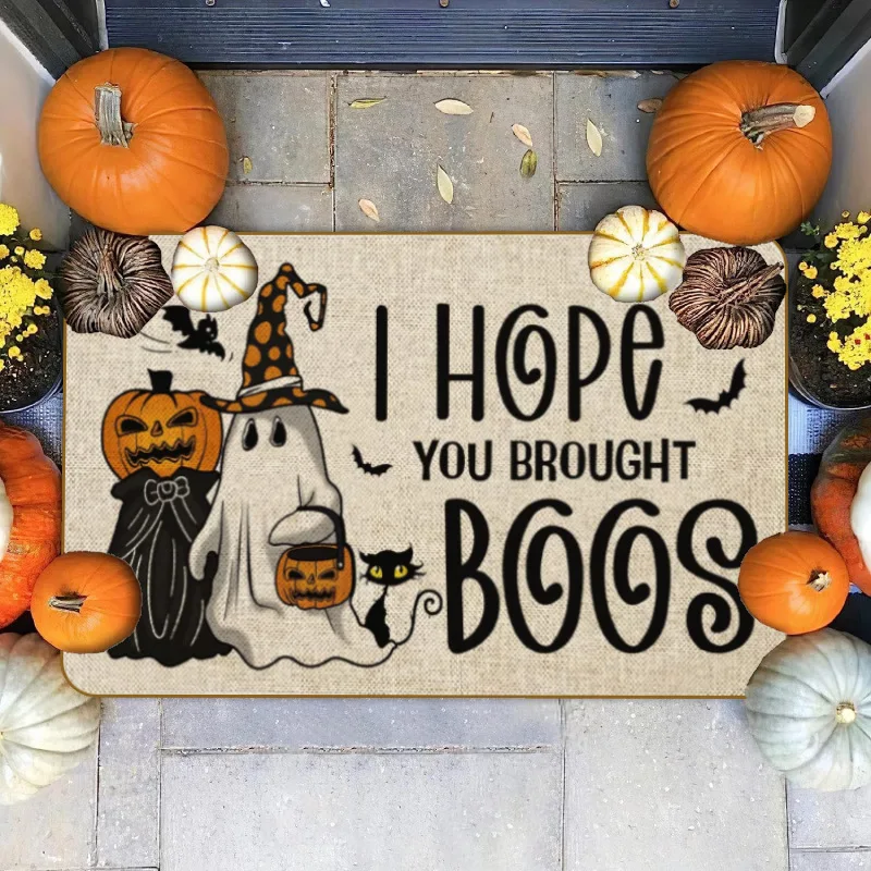 

40*60cm/50*80cm/60*90cm Cartoon Halloween Mats, Restaurant Entrance Mats, Home Decor, Entrance Mats, Bathroom Mats, Room Decor