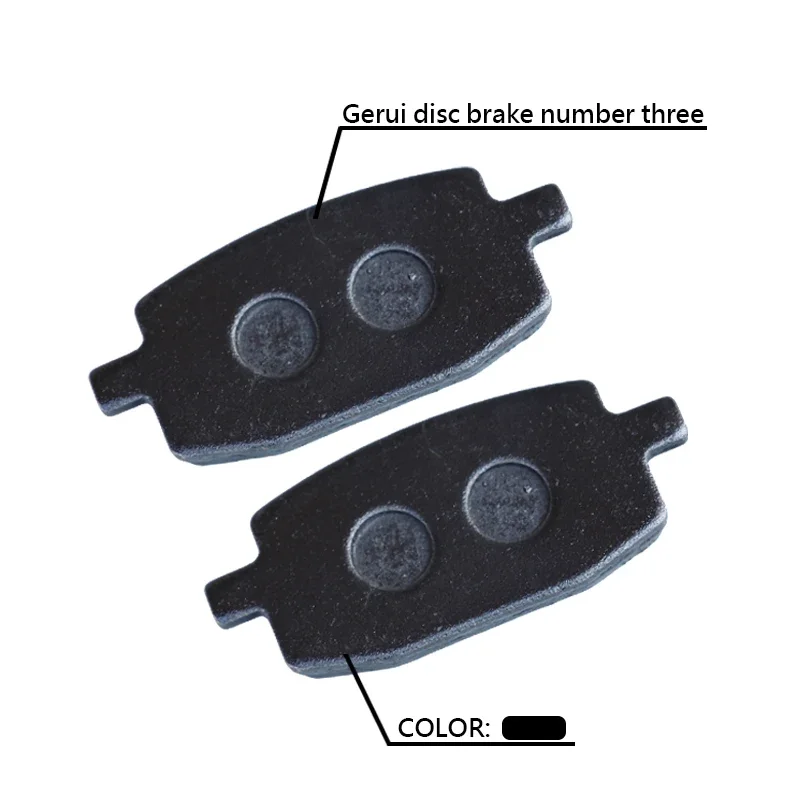 Motorcycle Tools Parts High Strength Disk Brake Pads 3 Universal For Electric Bike Front Rear Brake Pads Motocross Accessories