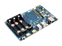 Waveshare PoE UPS Base Board, Gigabit Ethernet, Dual HDMI, Quad USB2.0. Designed For Raspberry Pi Compute Module 4