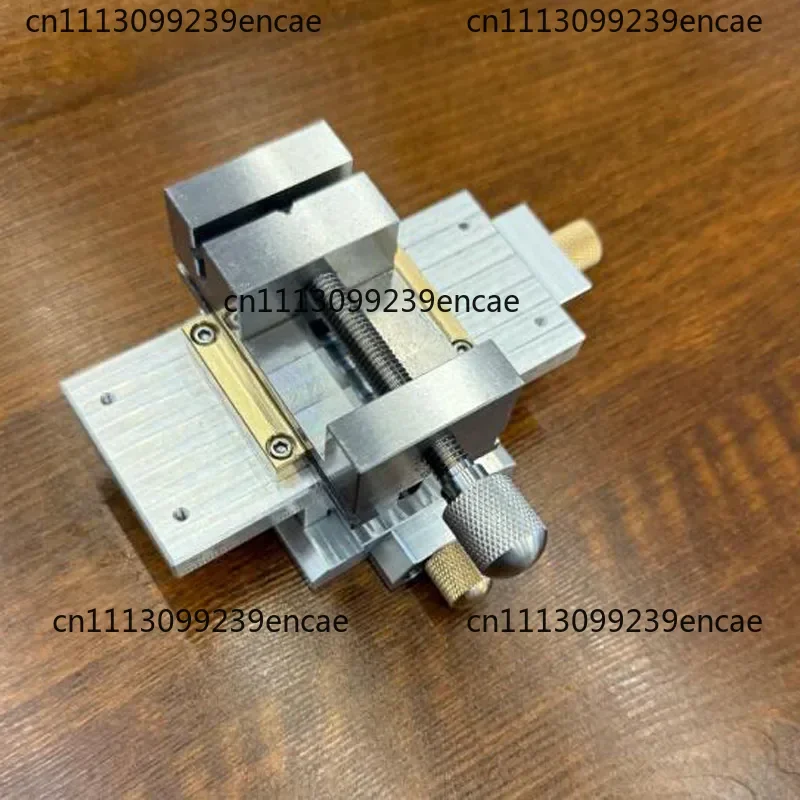 Precision fine-tuning cross hand-cranked slide table, manual translation table, lead screw slide, XY linear module cross slide
