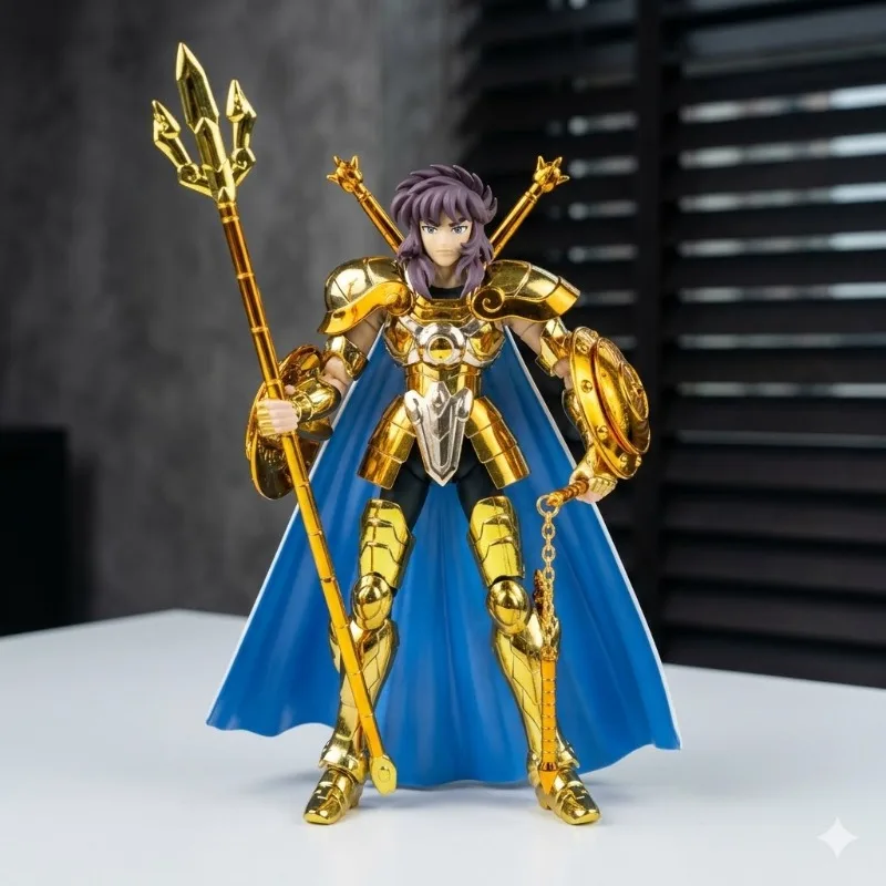 【Em Estoque】 Saint Seiya CS Chuanshen Libra Dohko Myth Cloth EX Cavaleiros do Zodíaco Figura de Ação de Metal Fundido Coleção de Brinquedos