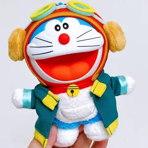 Authentic Doraemon Movie Plastic Plush Pendant Blind Box Trendy Play Doll Doll Gift Accessories