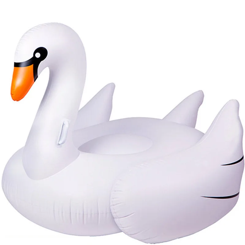 

Inflatable Giant Swan Floating Rideable Swimming Pool Toy Float Raft 190cm for Both Adults & Child