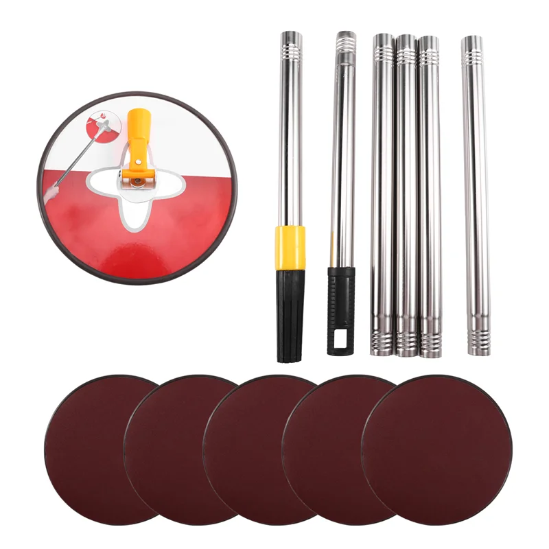 AAAF Manual Hand For Drywall Sander With Extension Pole- Pole Sander For Drywall, Ideal Perfect For Painting Projects