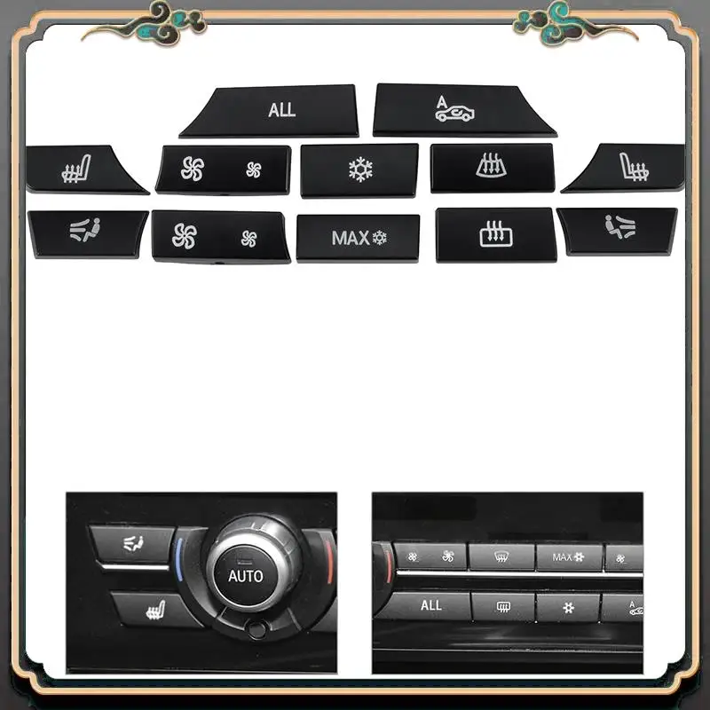 61319313923 BMW 5/6/7 시리즈 F01 F10 F18용 12키 키 커버 키캡 액세서리