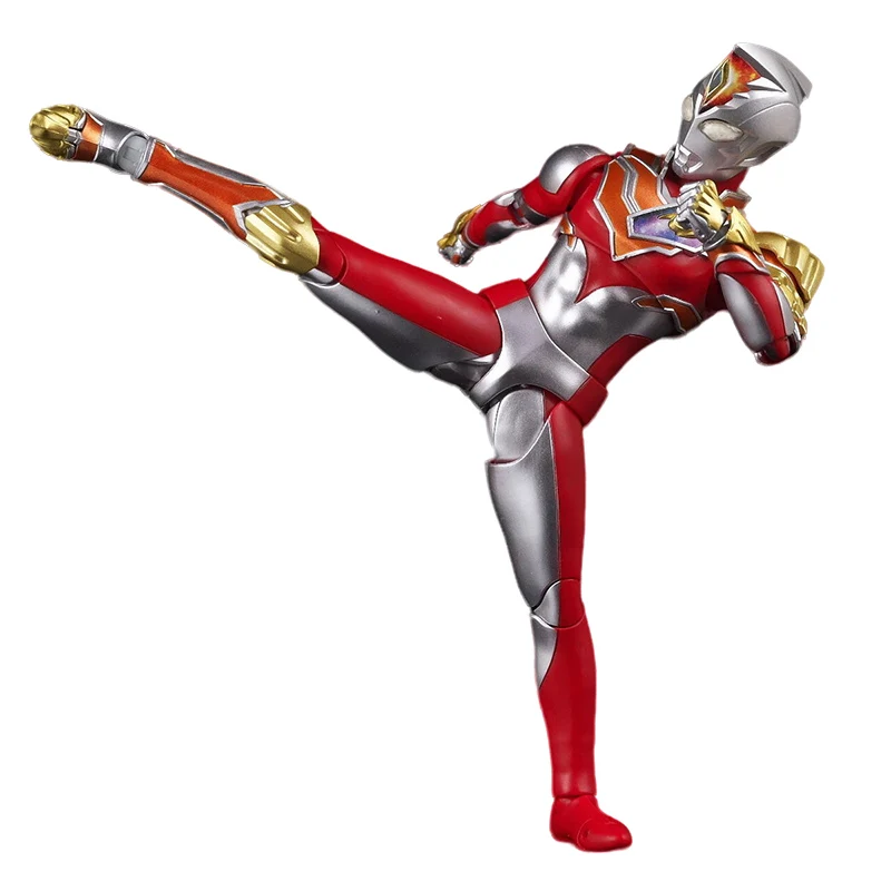 Original genuine Bandai S.H.FIGUARTS SHF Ultraman Decker Strong Type Action Collectible Model Decorations Doll Toys For boys