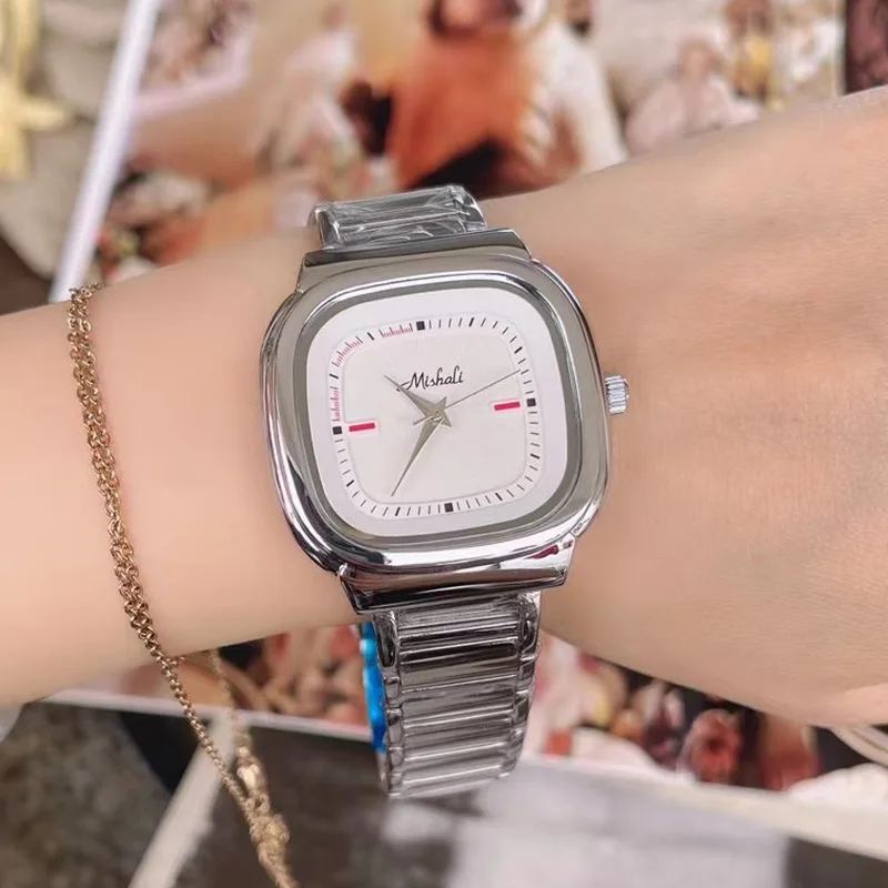 

Korean classic trend new retro quartz watch automatic simple student fashion casual waterproof women's watch birthday gift