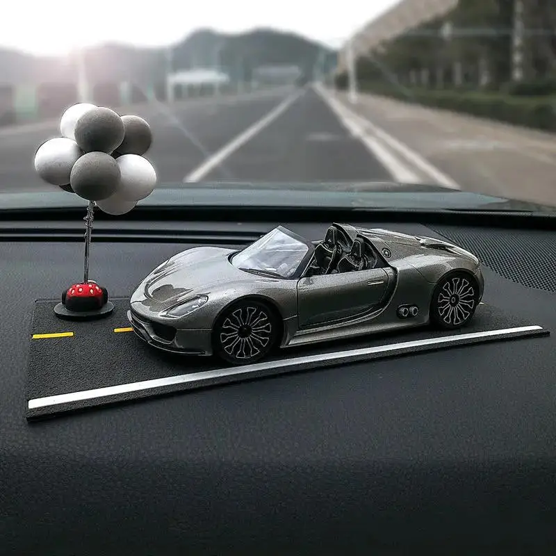 WELLY 1:24 Porsche 918 Spyder Concept Convertible coche en miniatura de aleación, coche deportivo de juguete de Metal fundido a presión, colección de alta simulación B152