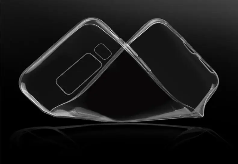 For Samsung Galaxy S10 e S10E S10 Plus S8 S9 Plus Note 8 Note 9 Silicone Soft Transparent TPU Gel Back Cover Clear Case