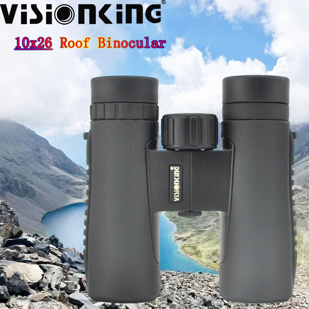 

Бинокль Visionking Professional 10x26 для активного отдыха, наблюдения за птицами, кемпинга и туризма, с призмами Bak4 Roof, легкий, HD-качество