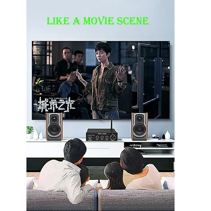 

NEW DC24V 100W*2 2.0 Channel Bluetooth 5.0 TPA3221 Multifunction USB Music Player Mini Desktop Home Audio Amplifier