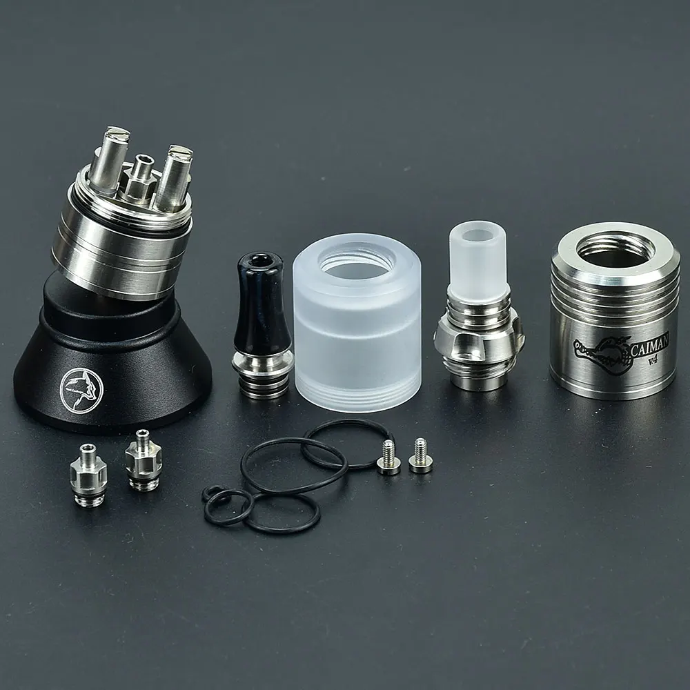 WolfCoolvape Caiman V.4 MTL RDA 22 2 316 22 1.2/1.7/2.3 MTL RDA atomizer tank for coils & atomizers - gallery image 4