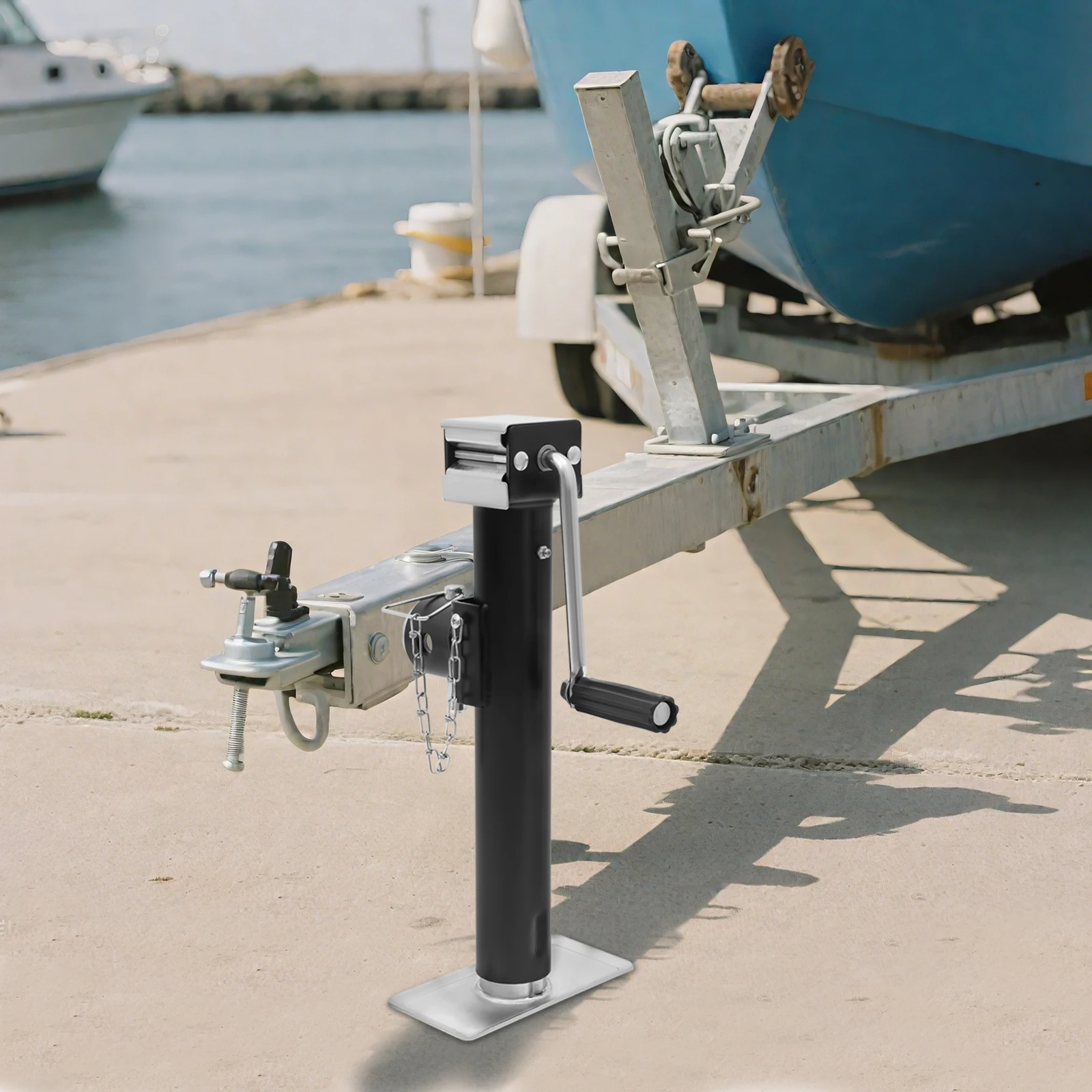 1T/2204.6lbs مقبس السيارة اليدوي Q235 حامل الرافعة الصلب المضادة للانزلاق مقبض المضادة للطرف تخزين سهل للمساعدة على جانب الطريق