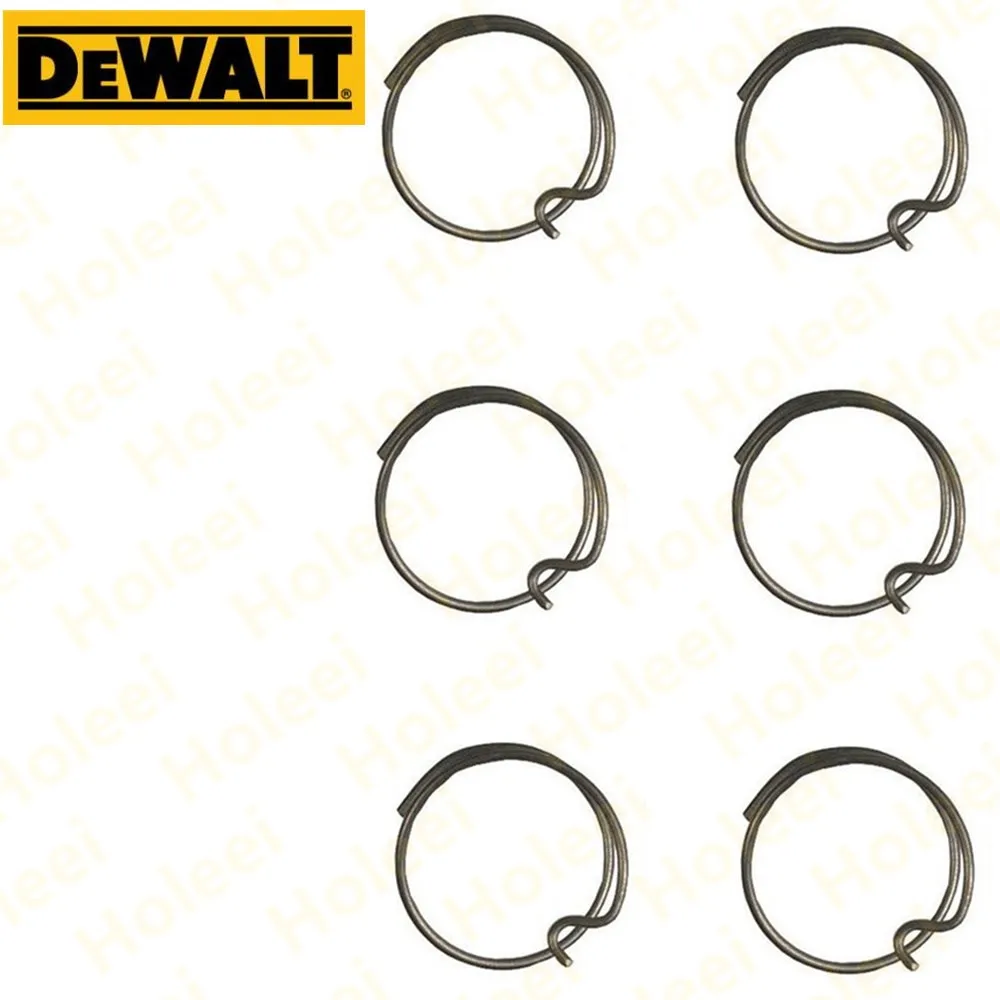 Resorte de 6 piezas N078434 para DEWALT DCF835C2 DCF835M2 DCF836 DCF886 DCF815 DCF885 DC845 DC837 DC835 DC827 DC825