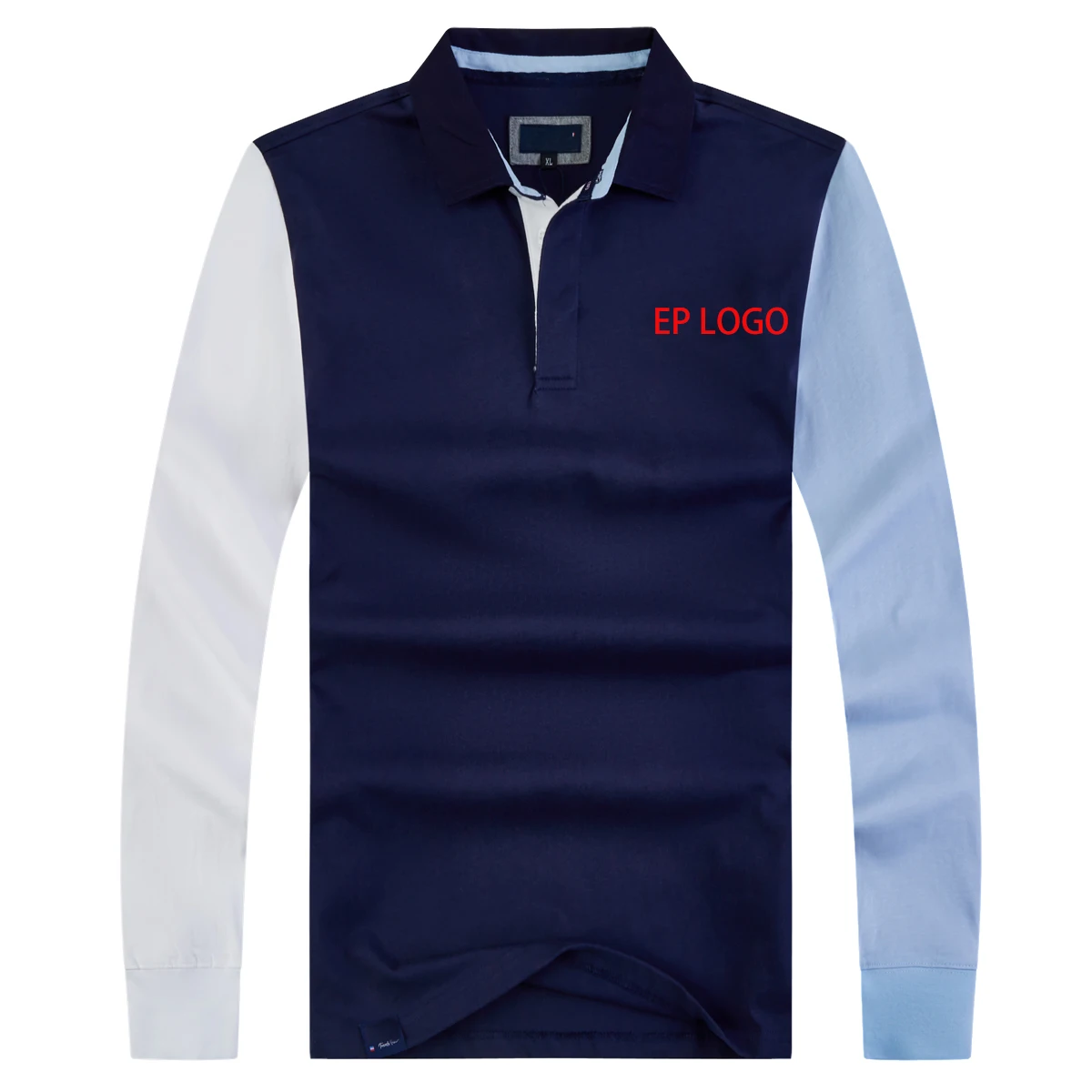 

Новые толстовки-поло EPEP Del France с длинными рукавами Homme, толстовки из ткани, мужские поло для гольфа, повседневные модные поло для мужчин, большой размер, Франция