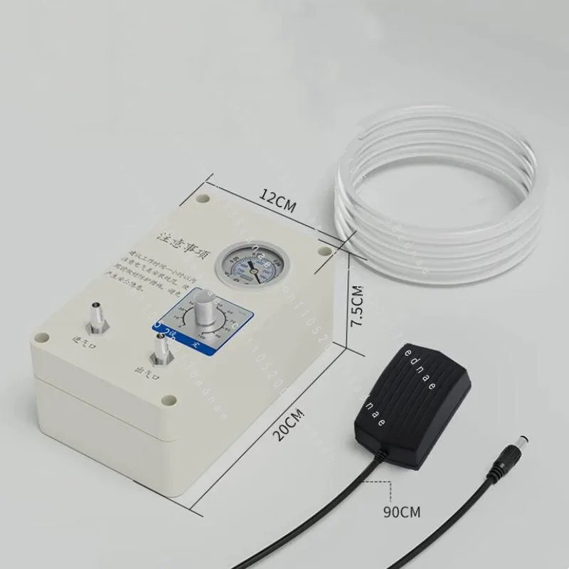 Electronic Negative Pressure Vacuum Pump Digital Gauge Adjustable Flow Rate For Filtration Suction Applications
