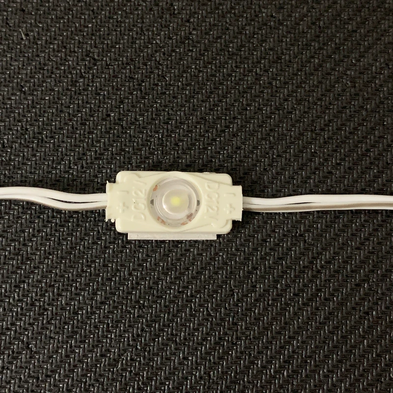 20pcs 2835 Single Led Module DC12V 0.5W/PCS Waterproof Light Module Decorative BackLight for Letter Sign Advertising Sign