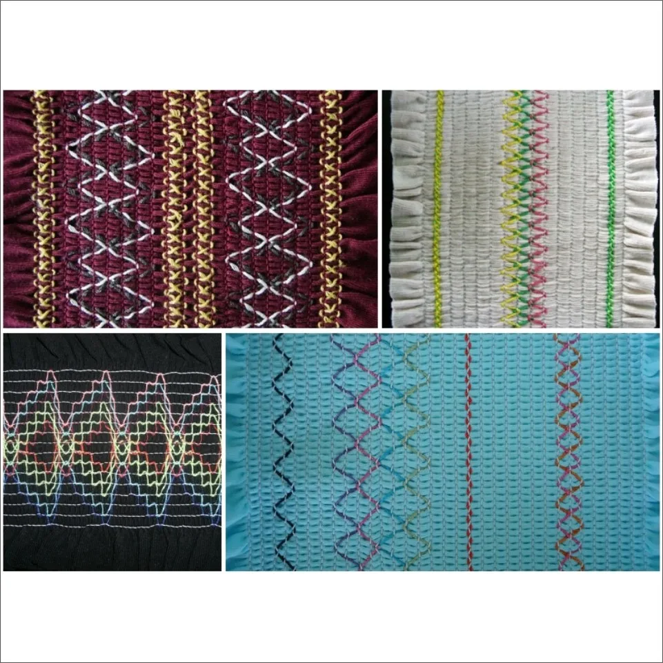 Machine à coudre multi-élastique, type VC008 12-33 VPQ/VSM, fronces et smocks