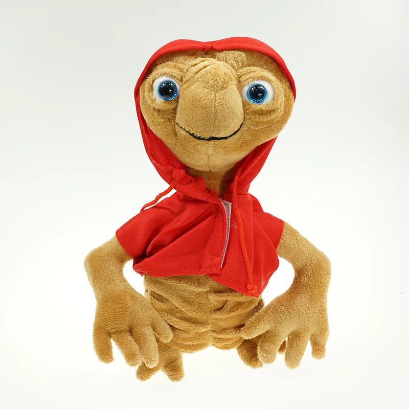 20CM  E.T Alien Plush Doll Toy ET The Extra-Terrestrial Stuffed Doll With Cloth High Quality Kids Christmas Gifts