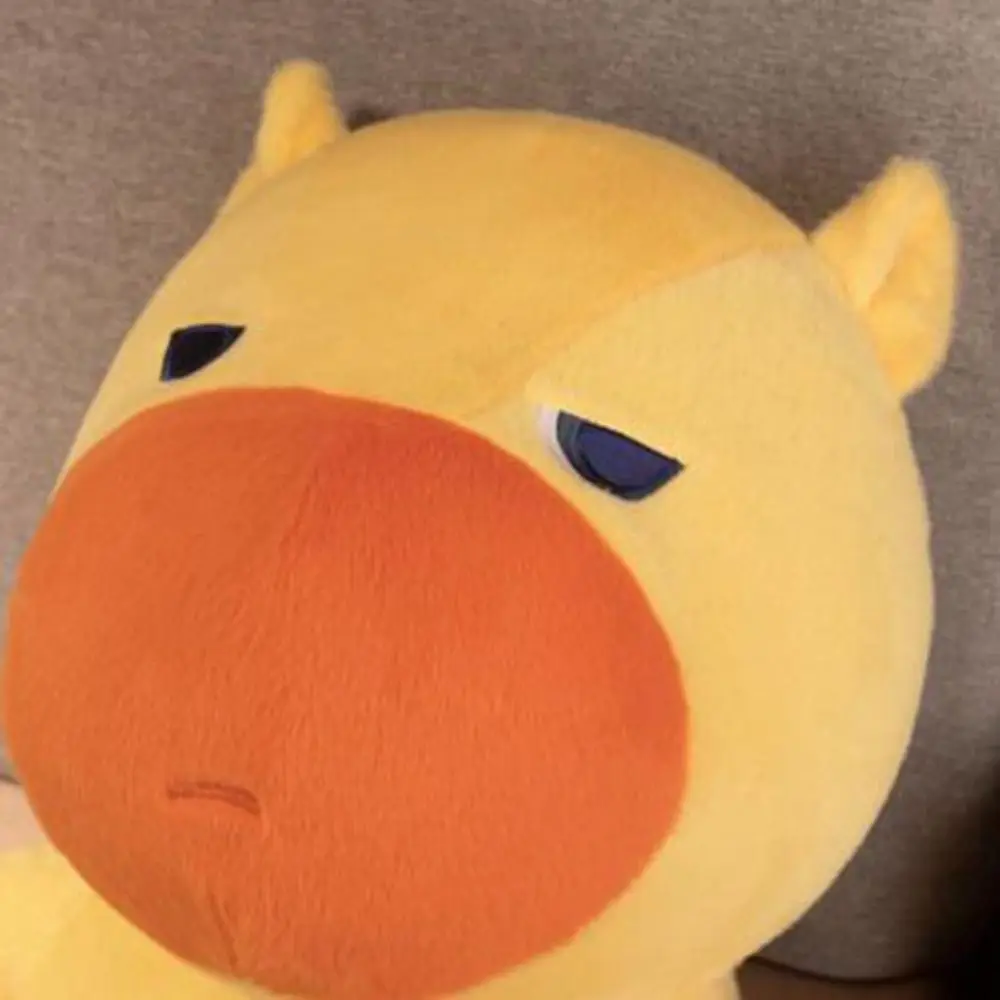 

Милая плюшевая игрушка-капибара Лулу в виде хурмы, мягкая имитация дельфина, пушистая мультяшная капибара для домашнего декора