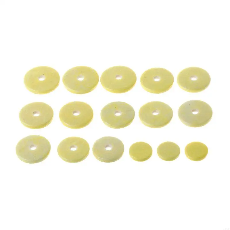 

11UE Durable Flute Pad Set, 16 Pcs Flute Pads Set Replacement Accessories